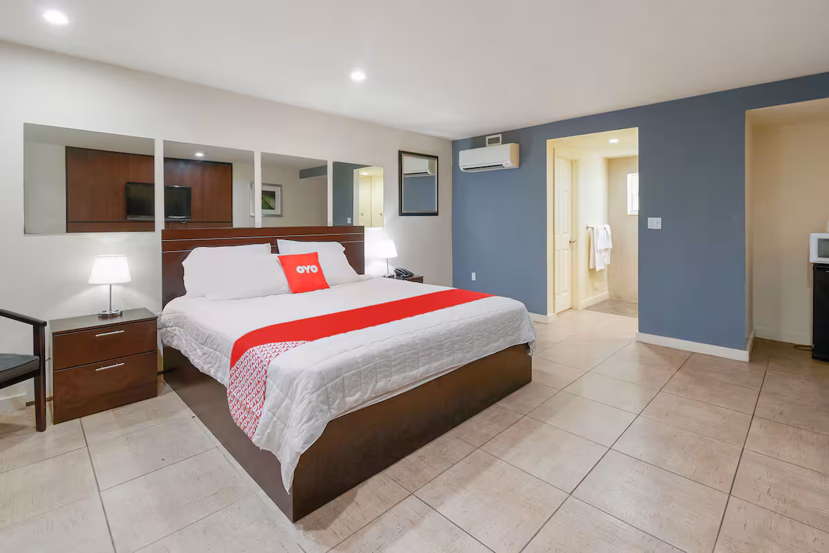Sitting area in the Deluxe Double Room